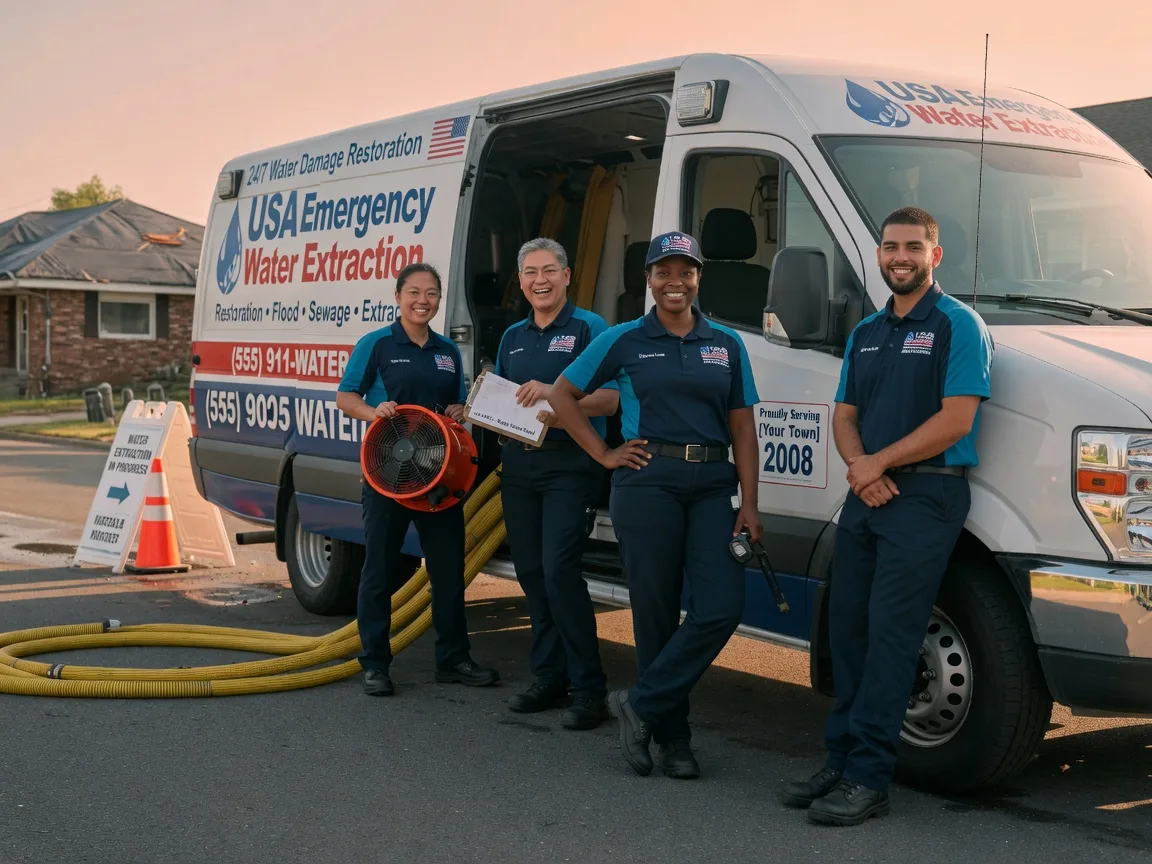Emergency Water Removal company in West, TX